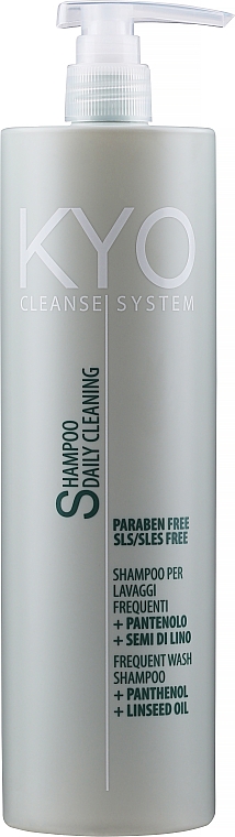 Szampon do częstego stosowania bez SLS i SLES - Kyo Cleanse System Frequent Wash Shampoo — Zdjęcie N3