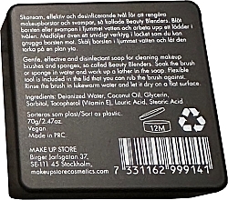 Mydło do czyszczenia gąbek i szczotek - Make Up Store Brush & Sponge Cleaning Soap — Zdjęcie N3