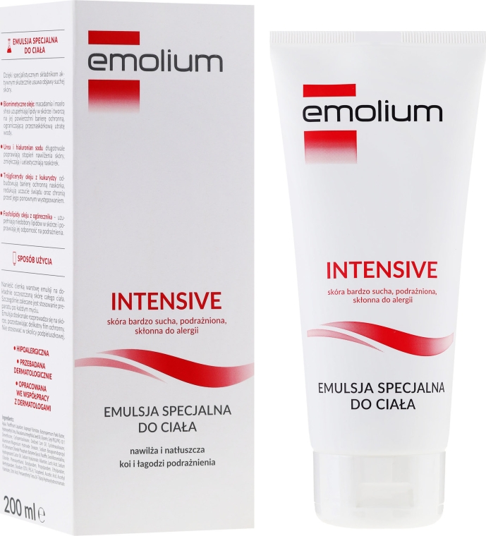 Emulsja specjalna do ciała - Emolium Intensive 