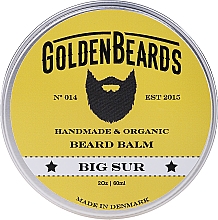 Balsam do brody Big sur - Golden Beards Beard Balm — Zdjęcie N7
