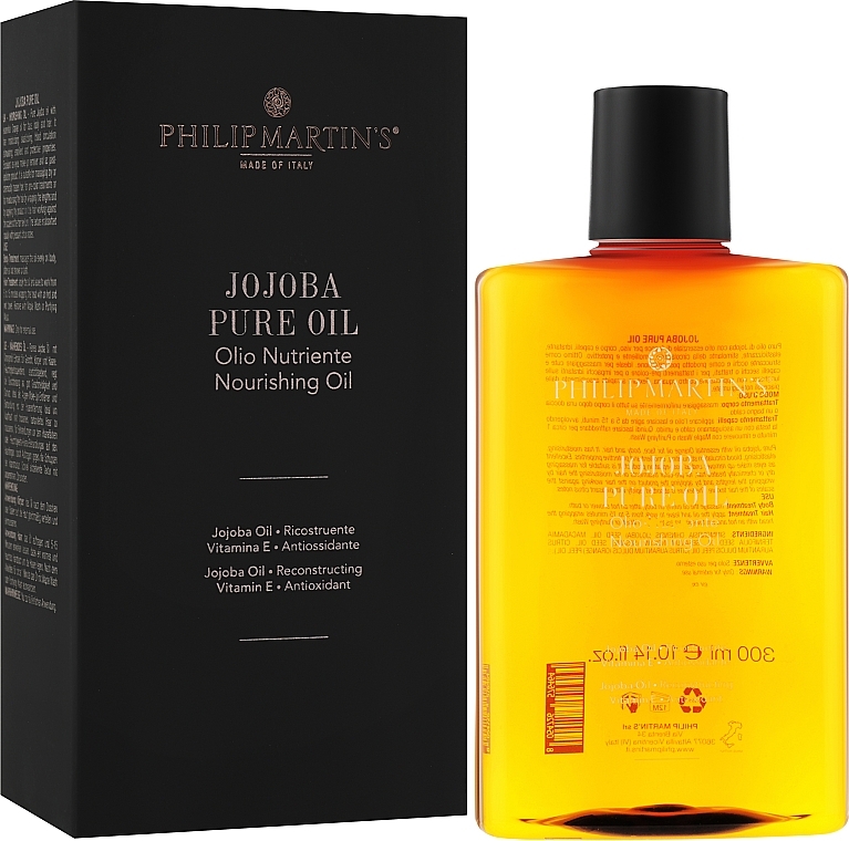 100% olej jojoba do włosów i ciała - Philip Martin's Jojoba Pure Oil — Zdjęcie N3