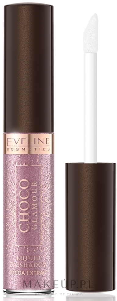 Cienie w płynie - Eveline Cosmetics Choco Glamour Liquid Eyeshadow — Zdjęcie 04