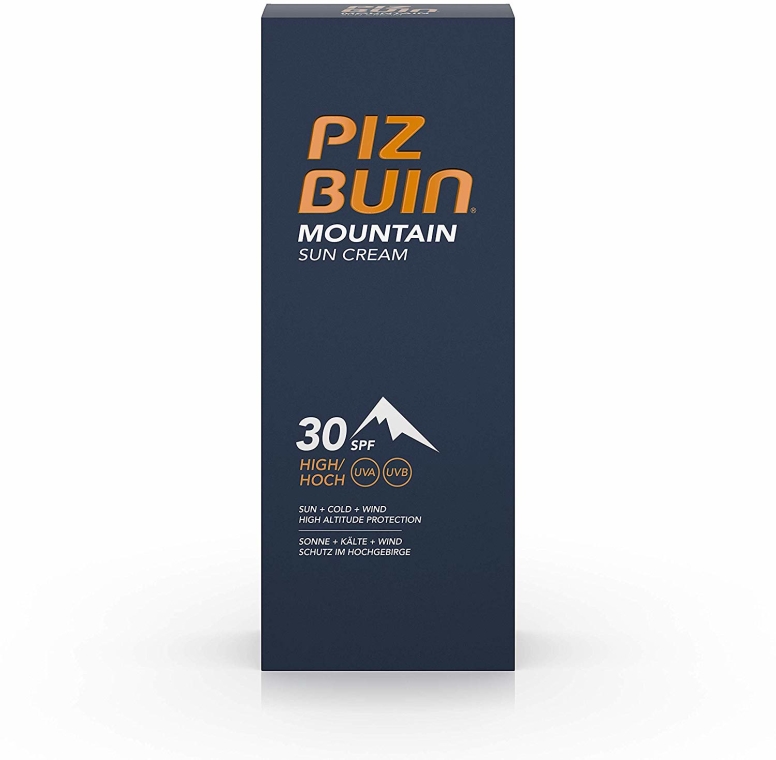 Ochronny krem do twarzy - Piz Buin Mountain Sun Cream SPF30 — Zdjęcie N2