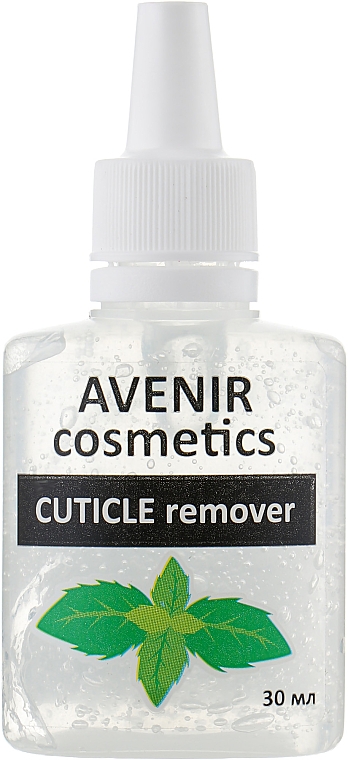 Środek do usuwania skórek Mięta - Avenir Cosmetics Cuticle Remover — Zdjęcie N1