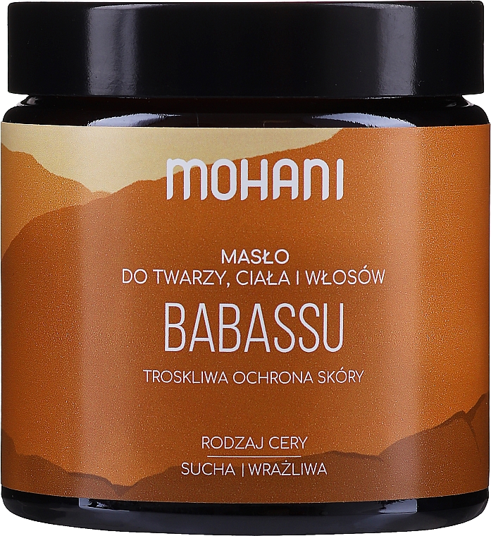 Masło do ciała Babassu Dotyk tropików - Mohani Babassu Rich Batter