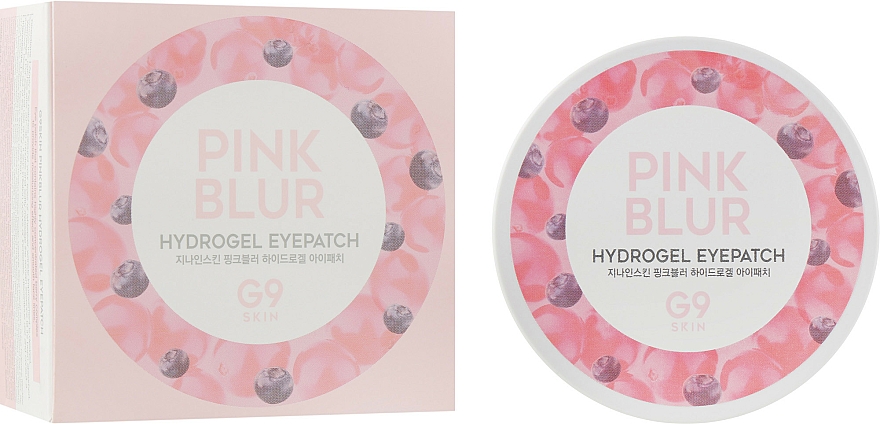 Hydrożelowe płatki pod oczy - G9Skin Pink Blur Hydrogel Eyepatch — Zdjęcie N1
