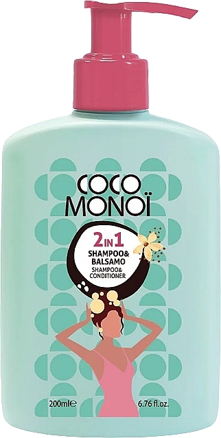 2 w 1 szampon i odżywka - Coco Monoi Shampoo & Balsamo — Zdjęcie N1