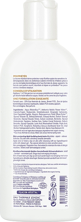 Odżywczy krem do ciała - Eau Thermale Jonzac Nutritive Nourishing Body Cream Second Skin Effect — Zdjęcie N4