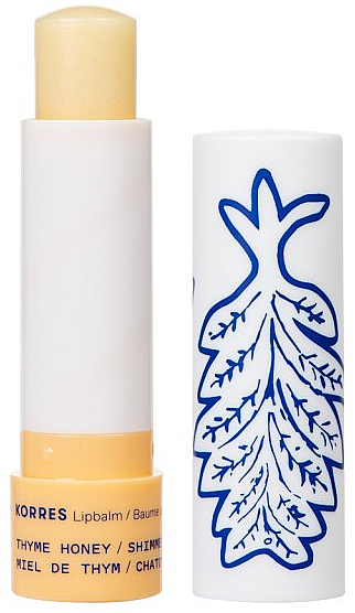 Balsam do ust Tymianek i miód - Korres Thyme Honey Lip Balm Shimmery — Zdjęcie N1