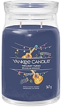 PRZECENA! Świeca zapachowa w słoiczku Twilight Tunes, 2 knoty - Yankee Candle Singnature * — Zdjęcie N3