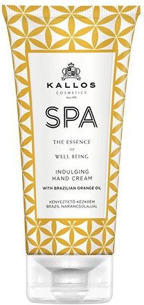 Pielęgnujący krem do rąk - Kallos Cosmetics SPA Indulging Hand Cream With Brazilian Orange Oil