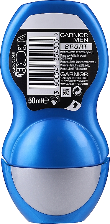 Antyperspirant w kulce dla mężczyzn - Garnier Men Mineral Deodorant Sport — Zdjęcie N2