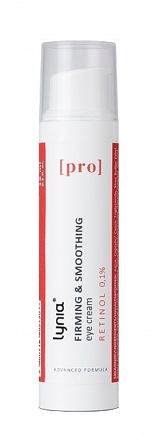 Krem pod oczy z retinolem 0,1% i kofeiną - Lynia Pro Firming & Smoothing Eye Cream — Zdjęcie N1