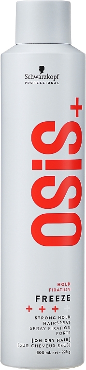 PRZECENA! Supermocny lakier do włosów - Schwarzkopf Professional Osis+ Freeze Hairspray * — Zdjęcie N1