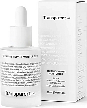 Ultranawilżające serum do twarzy - Transparent Lab Ceramide Repair Moisturizer — Zdjęcie N1