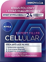 Krem do twarzy na noc - NIVEA Cellular Filler Elasticity Reshape Night Cream — Zdjęcie N1