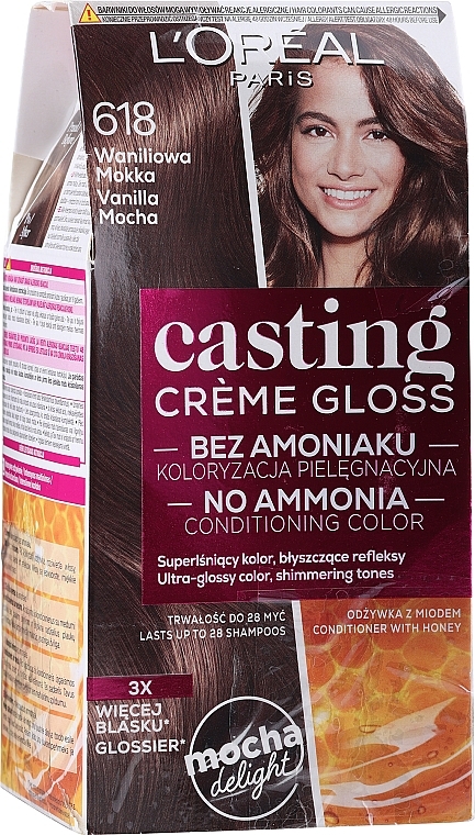 PRZECENA! L'Oréal Paris Casting Crème Gloss - Farba do włosów bez amoniaku * — Zdjęcie N8