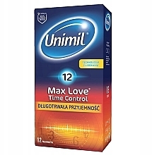 Kup Prezerwatywy, 12 szt. - Unimil Max Love Time Control