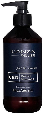 Energetyzujący szampon do włosów - L'anza Healing Wellness CBD Revive Shampoo — Zdjęcie N2