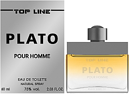 Aroma Parfume Top Line Plato - Woda toaletowa — Zdjęcie N2