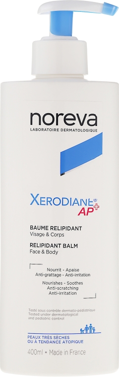 Odżywczy balsam przeciw potowi do twarzy i ciała - Noreva Laboratoires Xerodiane AP+ Relipidant Nourishing Balm — Zdjęcie N4