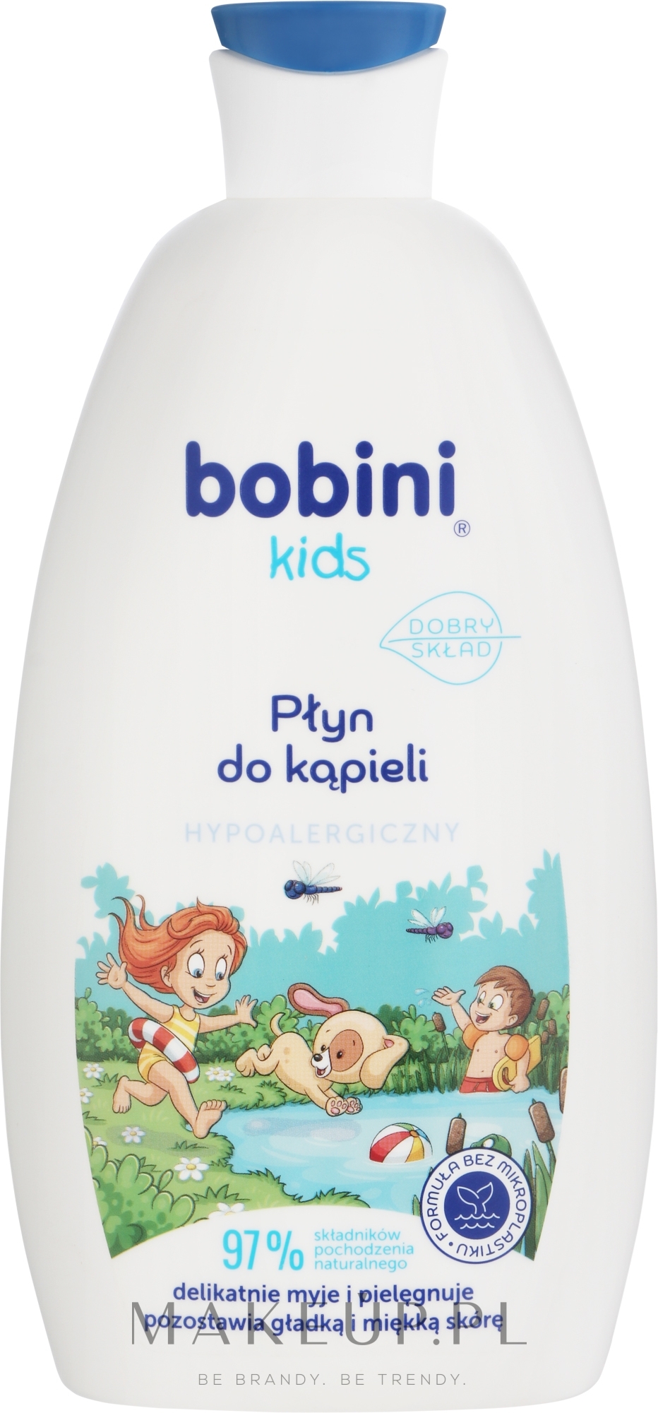 Hipoalergiczna pianka do kąpieli - Bobini Kids Bubble Bath Hypoallergenic — Zdjęcie 500 ml