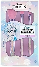 Zestaw pędzli do makijażu, 3 sztuki - Mad Beauty Frozen Brush Trio — Zdjęcie N1