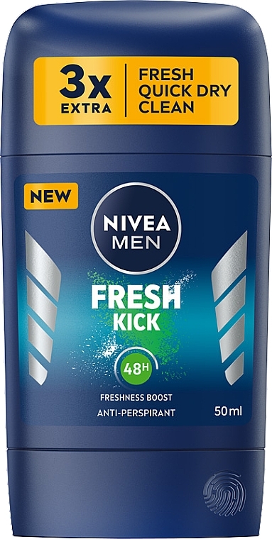 Antyperspirant w sztyfcie - NIVEA MEN Fresh Kick — Zdjęcie N1