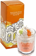 Kup Świeca zapachowa w szkle - Bomb Cosmetics Piped Candle Peach Bellini