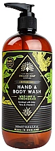 Kup Mydło w płynie Dzika limonka i trawa cytrynowa - The English Soap Company Radiant Collection Wild Lime & Lemongrass Hand & Body Wash