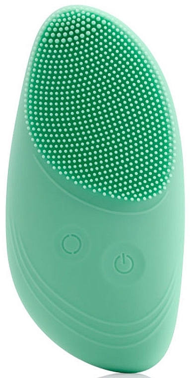 Szczoteczka do mycia twarzy, zielona - Usu Cosmetics Nusu Facial Cleansing Brush — Zdjęcie N1