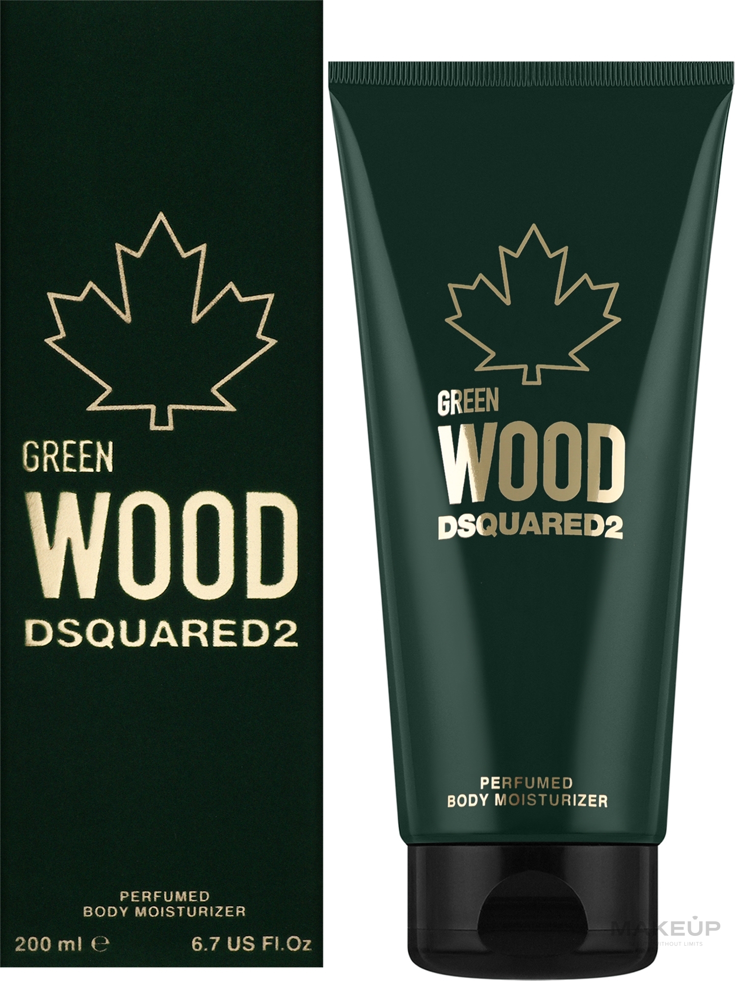 Dsquared2 Green Wood Pour Homme - Balsam do ciała — Zdjęcie 200 ml