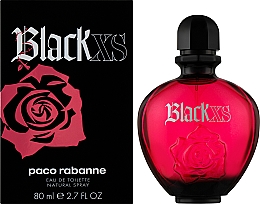 Paco Rabanne Black XS Pour Femme - Woda toaletowa — Zdjęcie N2