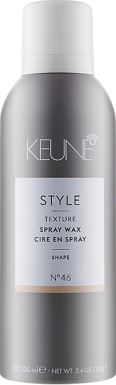 Wosk w sprayu do włosów nr 46 - Keune Style Spray Wax — Zdjęcie N1