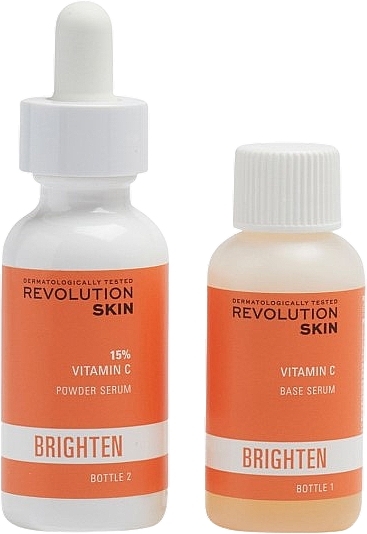 Serum rozjaśniające skórę w pudrze - Revolution Skincare Brighten Vitamin C Powder Serum — Zdjęcie N1