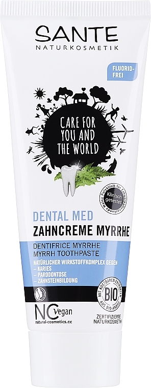 Pasta do zębów Mirra - Sante Dental Care Myrhe
