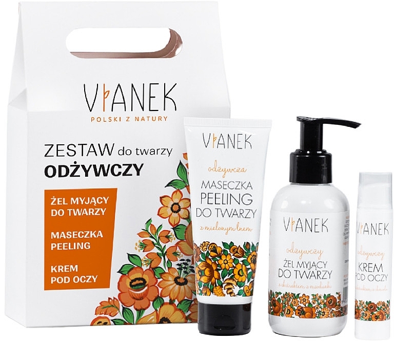 PRZECENA! Zestaw dla mężczyzn - Vianek (gel/150ml + eye/cr15ml + mask/70ml) * — Zdjęcie N2