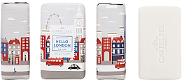 Naturalne mydło z olejem konopnym - Castelbel Hello London Soap — Zdjęcie N2