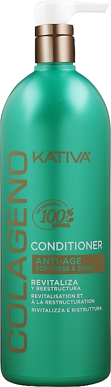 Odżywka rewitalizująca do włosów - Kativa Colageno Conditioner — Zdjęcie N3
