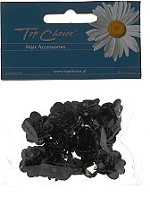 Zestaw spinek do włosów, czarne, 25327 - Top Choice — Zdjęcie N1