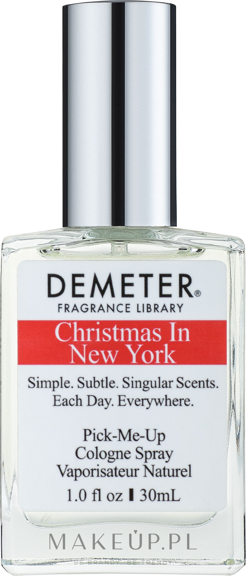 Demeter Fragrance The Library of Fragrance Christmas in New York - Woda kolońska — Zdjęcie 30 ml