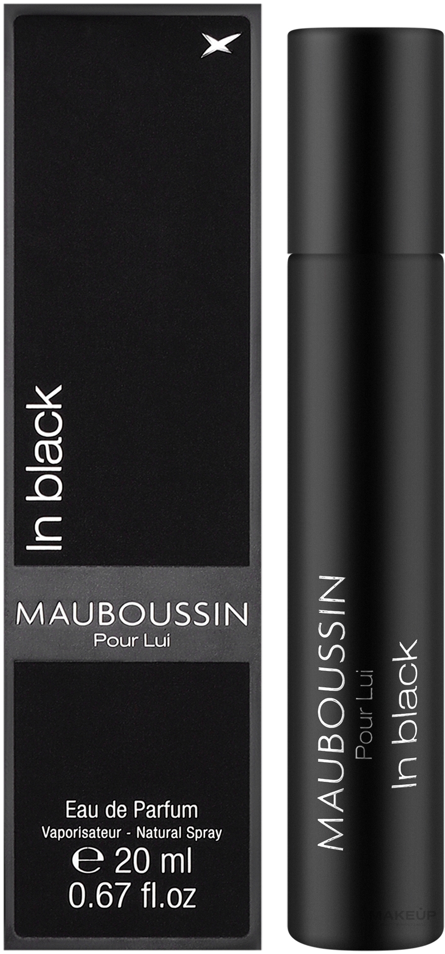 Mauboussin Pour Lui in Black Travel Spray - Woda perfumowana — Zdjęcie 20 ml