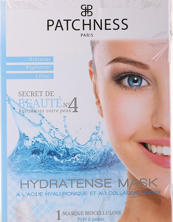 PRZECENA! Liftingująca maseczka do twarzy z ekstraktem z aloesu - Patchness Hydratense Mask * — Zdjęcie N1
