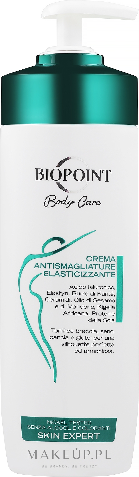 Krem do ciała przeciw rozstępom - Biopoint Elasticizing Anti-Stretch Mark Cream — Zdjęcie 200 ml