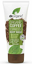 Kup Żel pod prysznic z ekstraktem z kawy i mięty - Dr Organic Coffee Espresso Body Wash with Fresh Mint