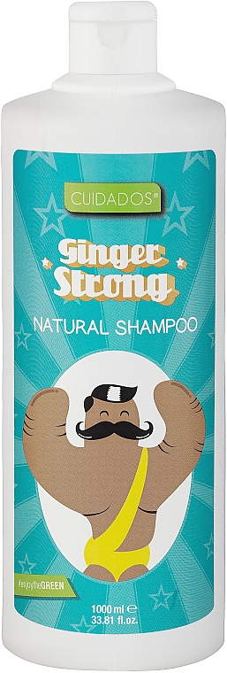 Szampon do włosów z imbirem - Valquer Ginger Strong Shampoo — Zdjęcie N1
