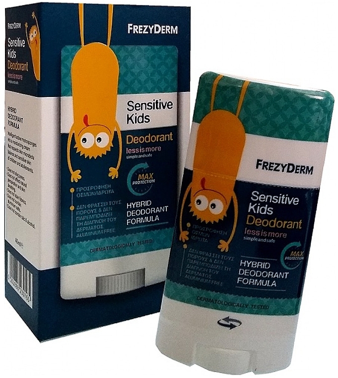 Dezodorant w sztyfcie dla dzieci - Frezyderm Kids Sensitive Deodorant — Zdjęcie N2
