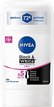 Kup Antyperspirant w sztyfcie - NIVEA Black & White Invisible Clear