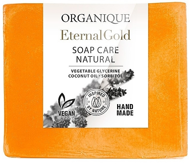 Mydło naturalne Wieczne złoto - Organique Soaps  — Zdjęcie N1