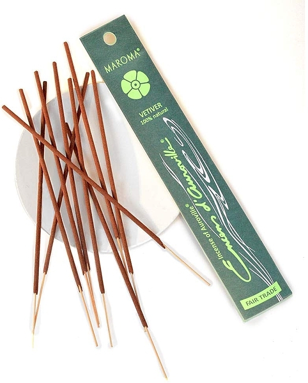 Kadzidełka Wetyweria - Maroma Encens d'Auroville Stick Incense Vetiver — Zdjęcie N3